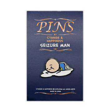 Seizure Man Pin