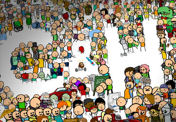 Cyanide & Happiness Huge Every Character Poster