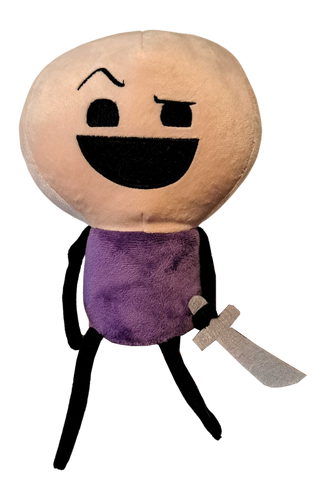 Purple Shirted Eye Stabber Plush