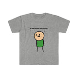 I Don't Feel Anything - Joking Hazard Card shirt