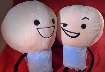 Cyanide & Happiness Blue Plushie